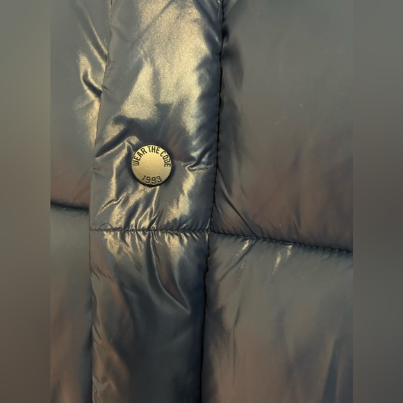 INDICODE Webster Puffer Jacket, Navy - Picture 4 of 10